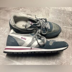 Gola Classic Blue and Gray Trainers